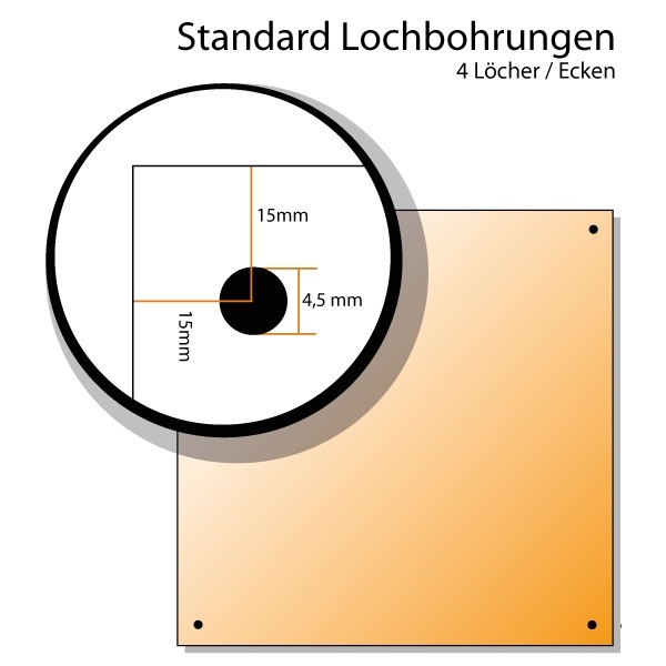 Beispiel 1 von PVC Hartschaum Schild 3 mm